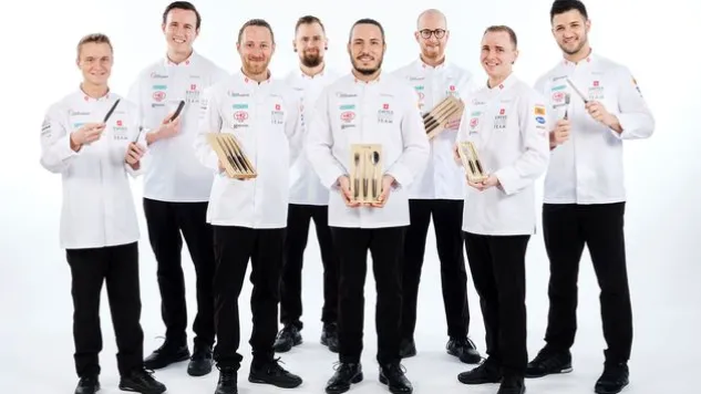 Besteckset Damast 4-teilig