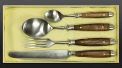 Eichenlaub Besteck Walnuss