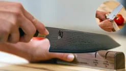 Kiritsuke mit Präzisionsschleifgerät