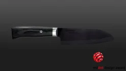 Kyocera Black Santoku Keramikmesser
