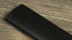 Magnetischer Klingenschutz Leder