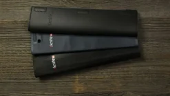 Magnetischer Klingenschutz Leder