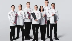 Magnetmesserbrett Walnuss