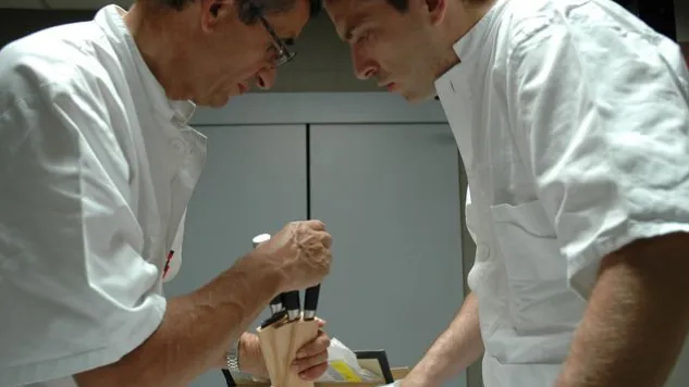 Michel Bras kleines Santoku