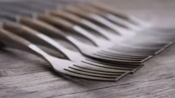 Steakgabel Set Walnuss