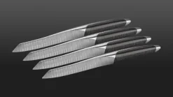 Steakmesserset Damast